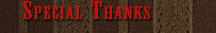 Special Thanks